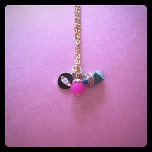 NWOT! Boho necklace-3rd eye, wire wrapped stone